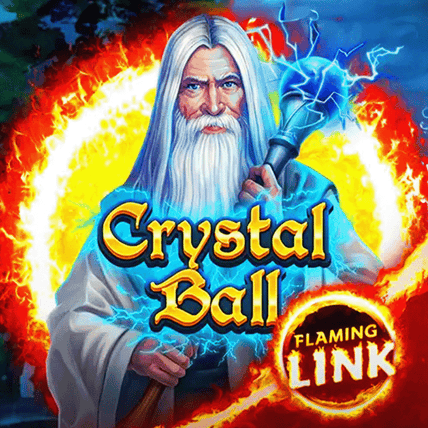 Crystal Ball Flaming Link